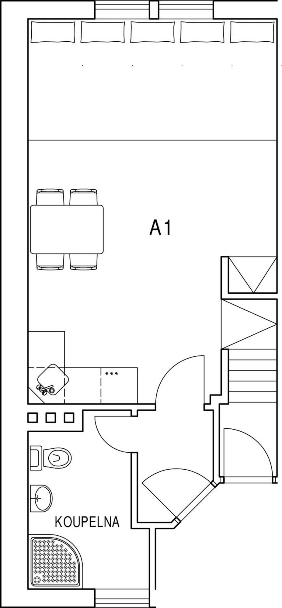 Penzion apartmány Aninka Marianska Exterior foto