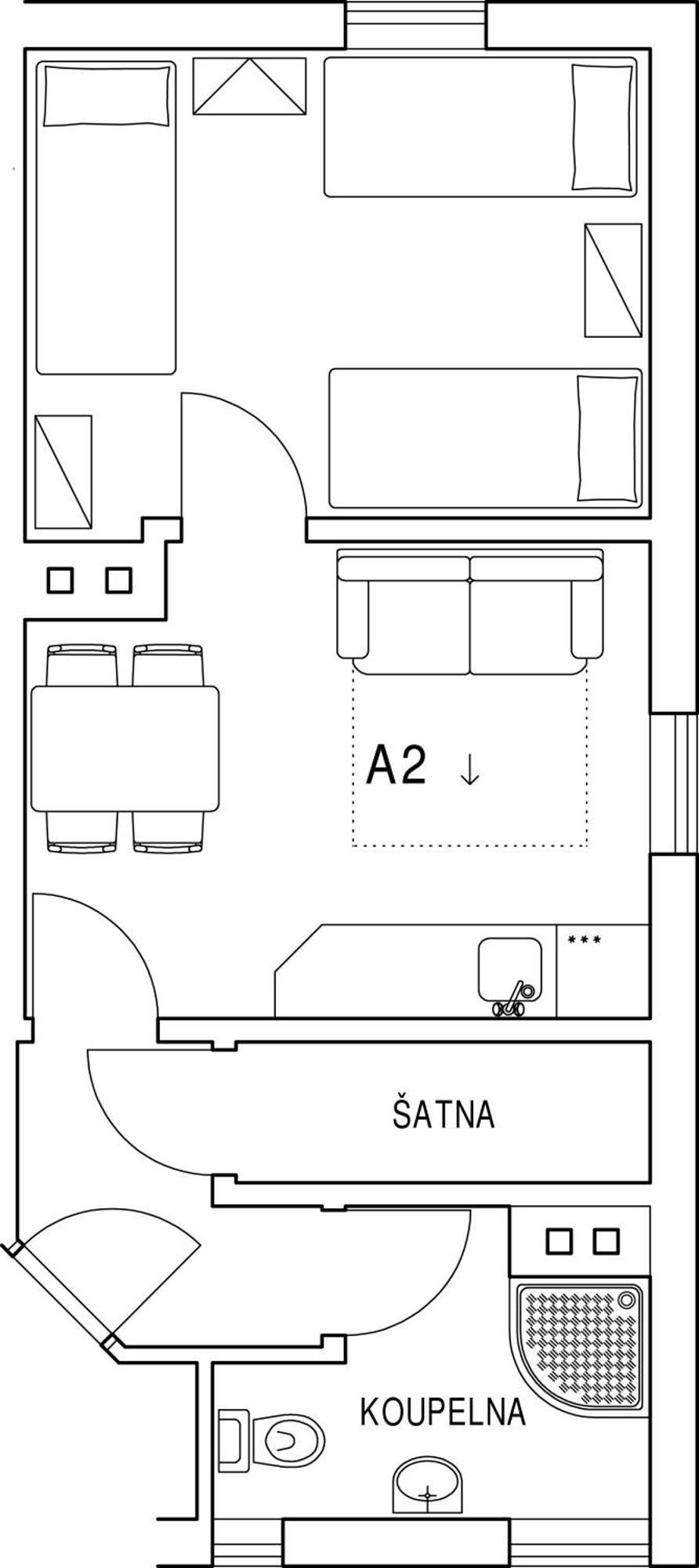 Penzion apartmány Aninka Marianska Exterior foto